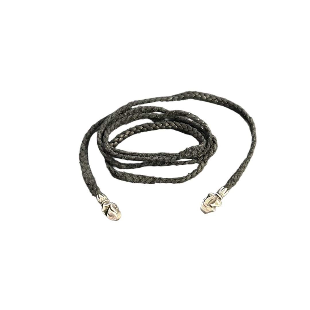 CHROME HEARTS 'BLACK/SILVER' ROLLING STONES JARVIS NECKLACE