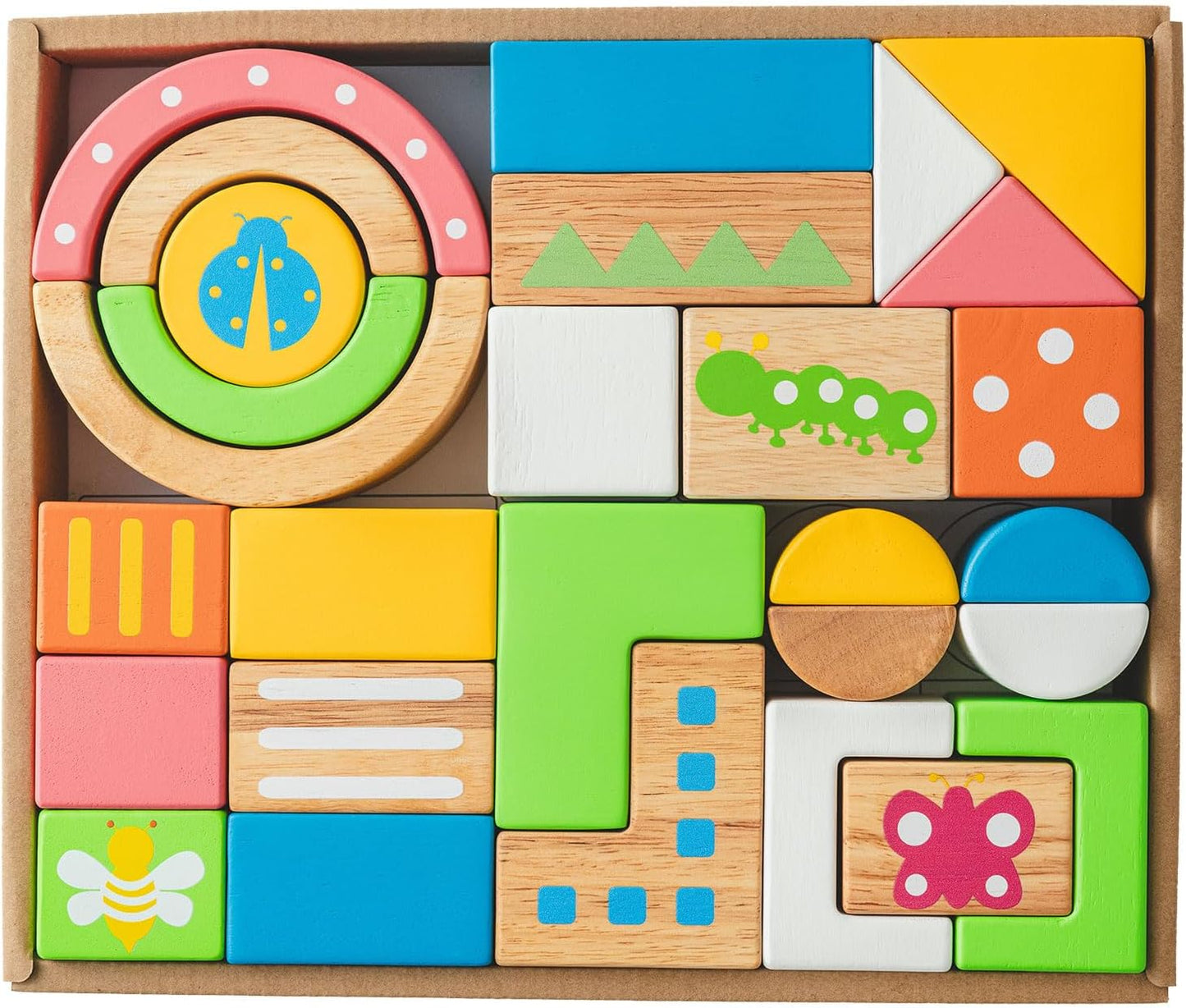 Eduté SOUND Blocks Large Building Blocks, Tsumiki, Care Guide Included, Educational Toy, 0 Years, 1 Year Old, Baby Shower, Birthday Gift, Boys and Girls (Standard)