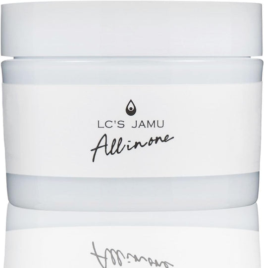 Love Cosmetics Jamu All-in-One Cream, 7.1 oz (200 g), Delicate Zone, Odor, Moisturizing Vio, Made in Japan