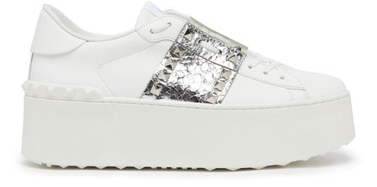 VALENTINO GARAVANI Rockstud プラットフォームスニーカー - Image 1