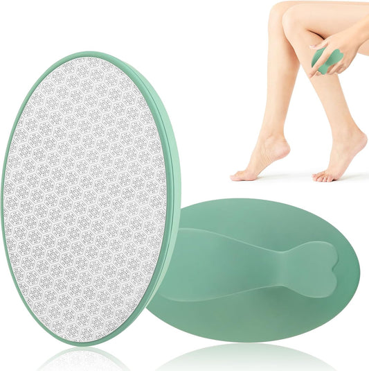 Hair Removal Device, Just Rub, "Industry New Masterpiece! LILIYYA Hair Removal, Shaving, Painless Hair Removal, Nano Glass, Exfoliation, Unisex, Physical Hair Removal, Palm Size, Lightweight, Easy to