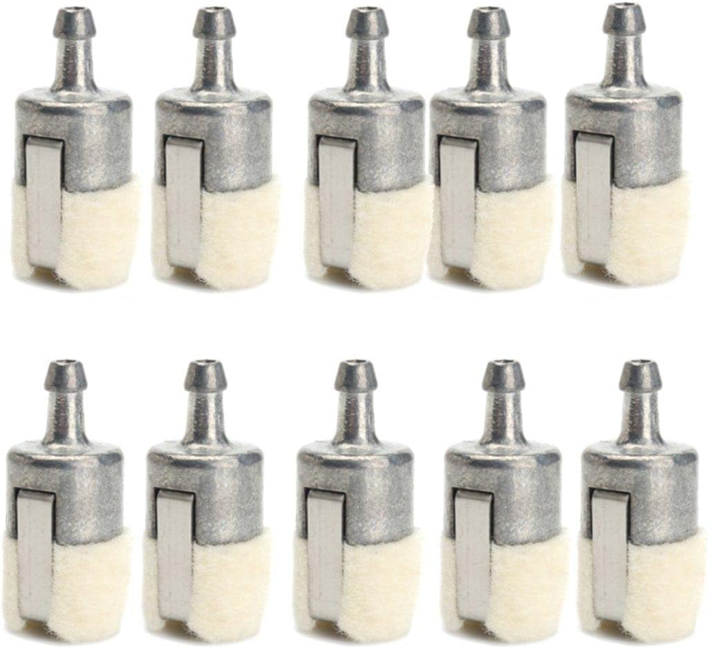 Fuel Filter, Grass Trimmer, Chainsaw, Farm Tool, Garden Tool Parts, Replacement Parts, Pack of 10
