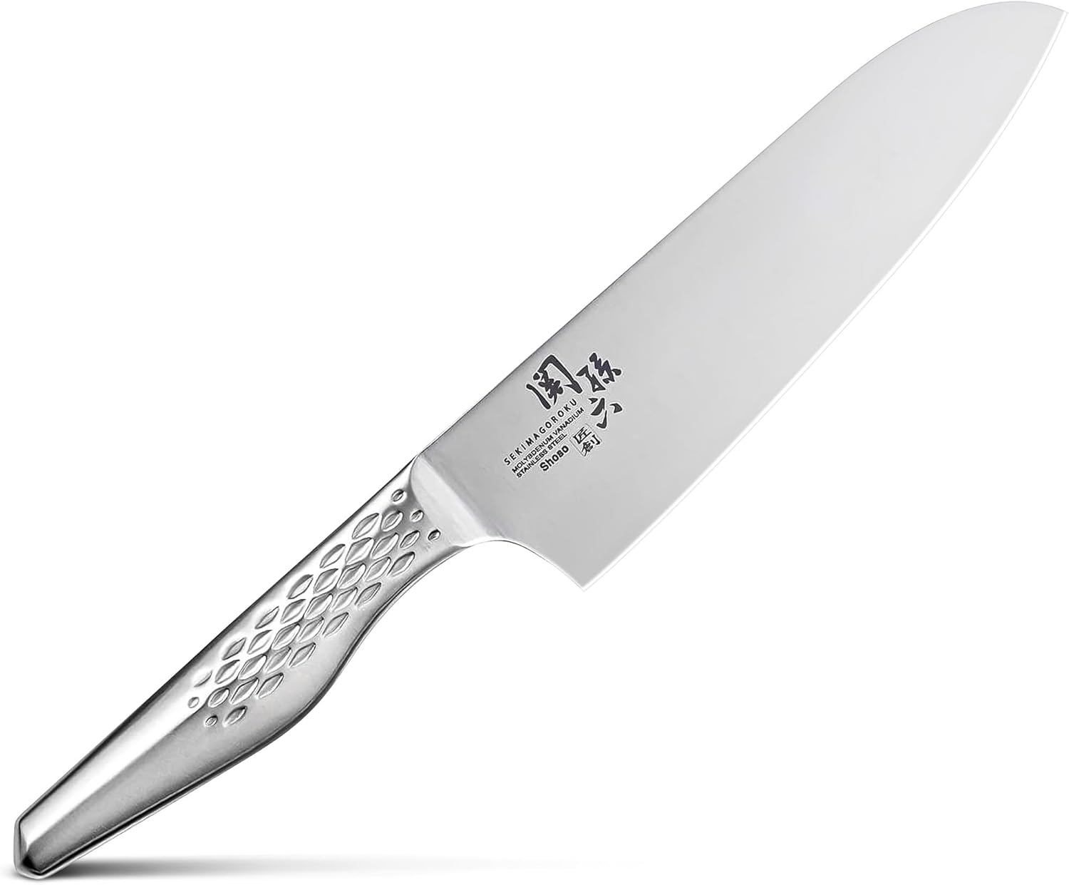 Kai Corporation KAI Santoku Knife, Seki Magoroku Shoso, 6.5 Inches (165 mm), Made in Japan, Dishwasher Safe, AB5156