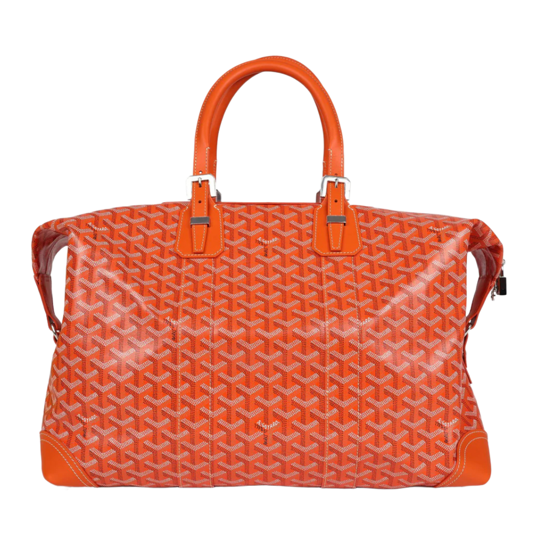 GOYARD 'ORANGE' BOEING 45 DUFFLE BAG