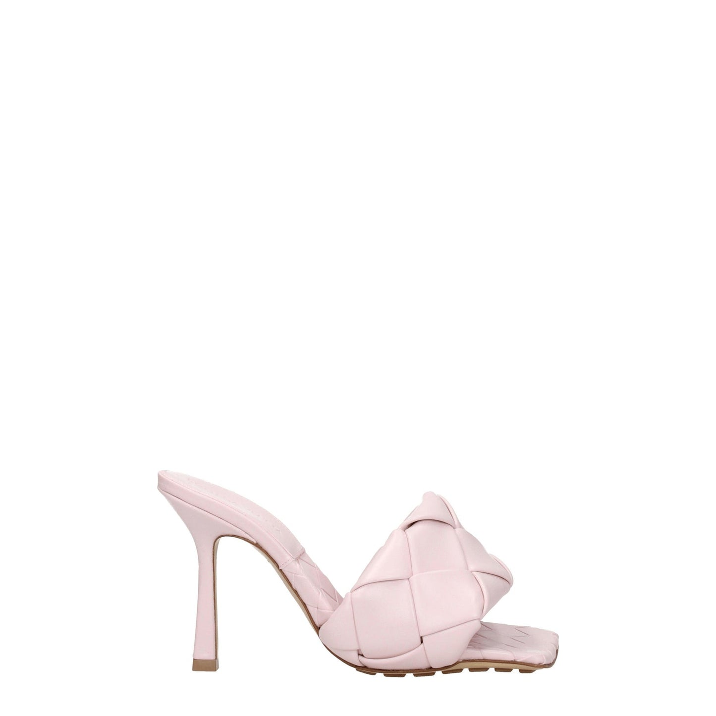 Bottega Veneta Sandals Women Pink Leather/Cameo - Image 1