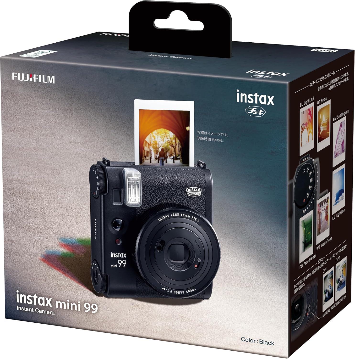 Fujifilm Instax Mini 99 Instant Camera, Black, INS MINI 99 TH
