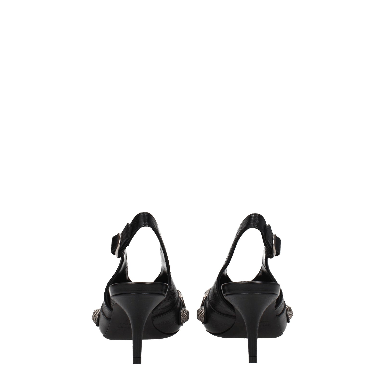 Balenciaga Sandals Cagole Woman Leather Black - Image 1