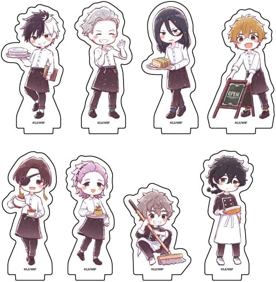 TV Anime Wind Breaker 01 [Graph Art Illustration] Acrylic Petite Stand, Box of 8