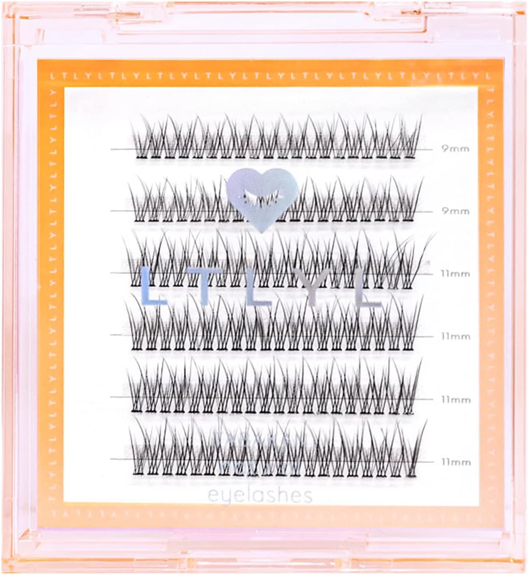 Litrile Tabacan Natural Eyelashes (V Type) False Eyelashes Partial Eyelashes