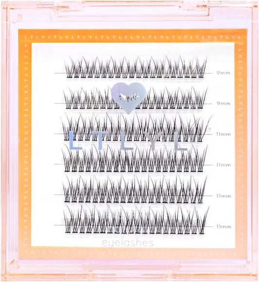Litrile Tabacan Natural Eyelashes (V Type) False Eyelashes Partial Eyelashes