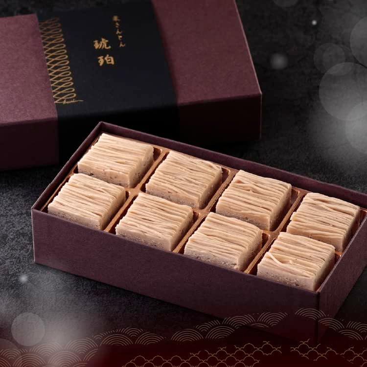 Sweets Gift [Osu Chestnut Rin] Chestnut Kinton (Amber) 8 Pieces/Box Popular Ranking Present Soft Japanese Sweets Luxury Sweets Popular Popular Japanese Sweets Gift Souvenir Frozen (Regular Item)