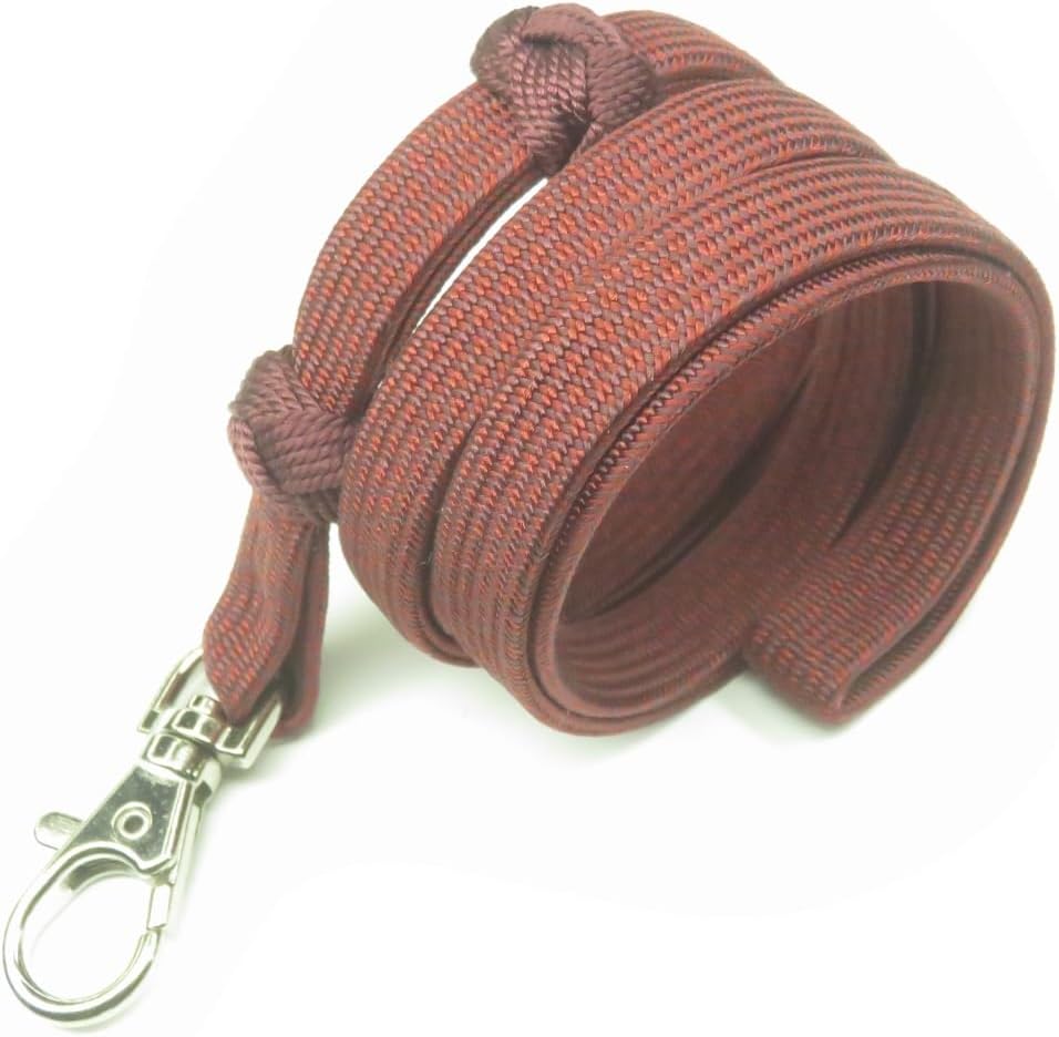 【Iga Kumihimo】 Iga Braided Obi Strap (100% Silk) Neck Strap Traditional Craft Product Made in Japan Pure Silk Silk Multiple Color Options Available Traditional Craft Product