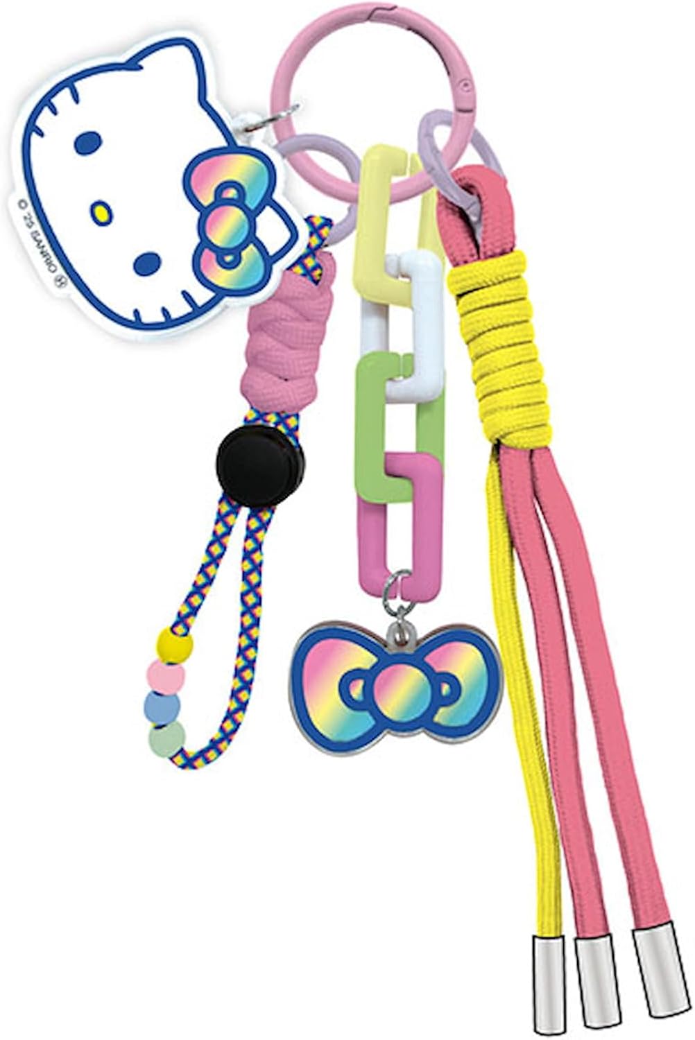 KT-SC-CF Hello Kitty Lanyard Charm Colorful