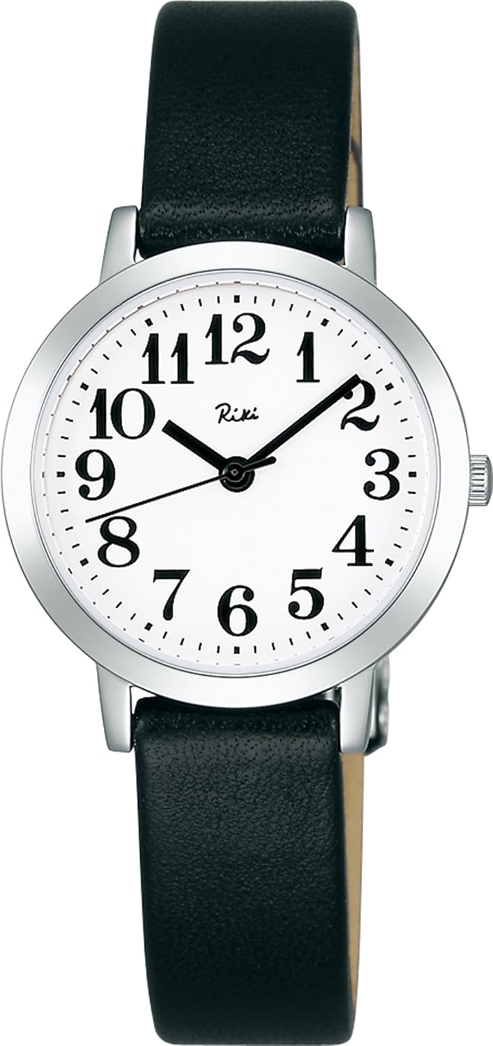 [セイコー]SEIKO 腕時計 RIKIWATANABE リキワタナベ カーブ無機ガラス 日常生活用防水 クオーツ 牛皮革 (カーフ) AKQK408 レディース