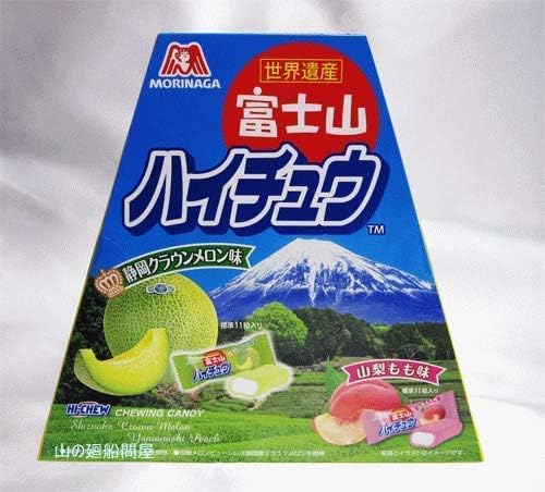 Morinaga Mt. Fuji Haichu (Momoji Yamanashi, Shizuoka Crown Melon Flavor) 3.3 oz (94 g)