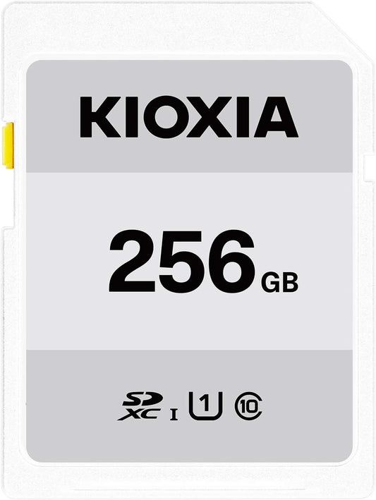 KIOXIA KTHN-NW256G Former Toshiba Memory SD Card, 256 GB, SDXC, UHS-I Compatible, Class 10 (Transfer Rate 50MB/s), Made in Japan, Genuine Product