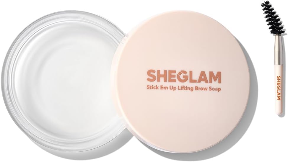SHEGLAM Stick Em Up Lifting Brow Soap Eyebrow Gel with Spooly Clear