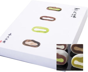 Kiku Mizuan Kikufuku 8-Piece Set (Matcha, Zunda, Cream, Hojicha) Gift Sendai Famous Sweets