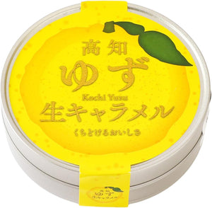 Shikoku Kensho Takachi Yuzu, Raw Caramel, 12 Seeds, Made in Japan, Uses Kochi Prefecture, Refreshing Mouth, Sweets, Snacks, Snacks, Snacks, Gifts, Gift, Smooth
