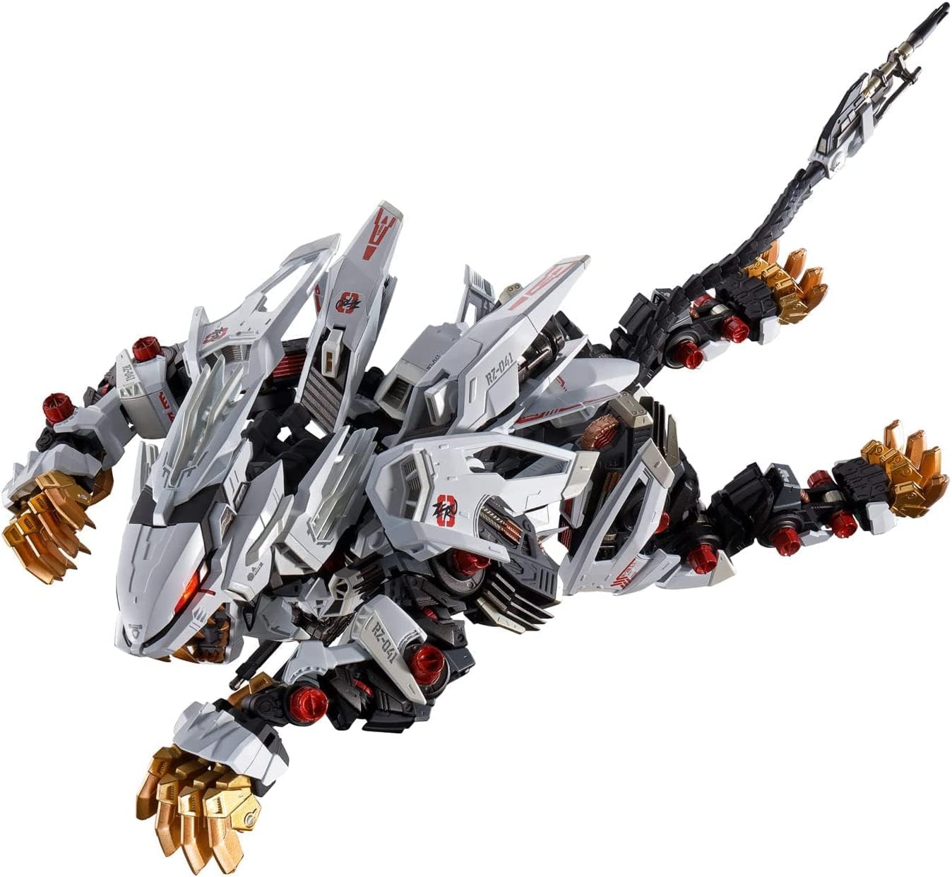 Chogokin ZOIDS New Century / ZERO RZ-041 Liger Zero, Approx. 8.7 inches (220 mm), ABS & PVC & Die Cast Pre-painted Action Figure