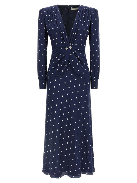 Alessandra Rich アレッサンドラリッチポルカドットドレス - Image 1