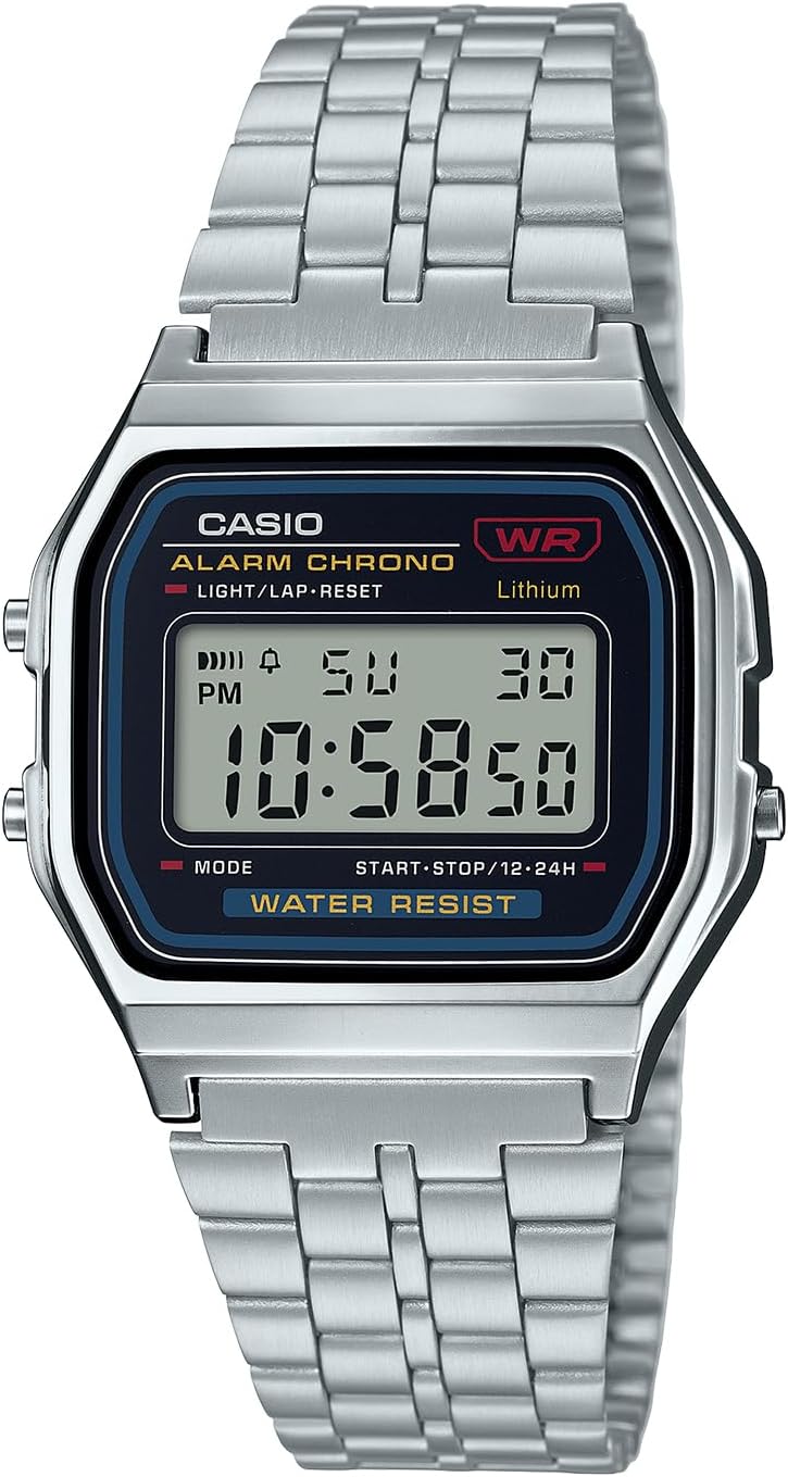 Casio Watch, Collection, Digital Metal, A159, Bracelet Type