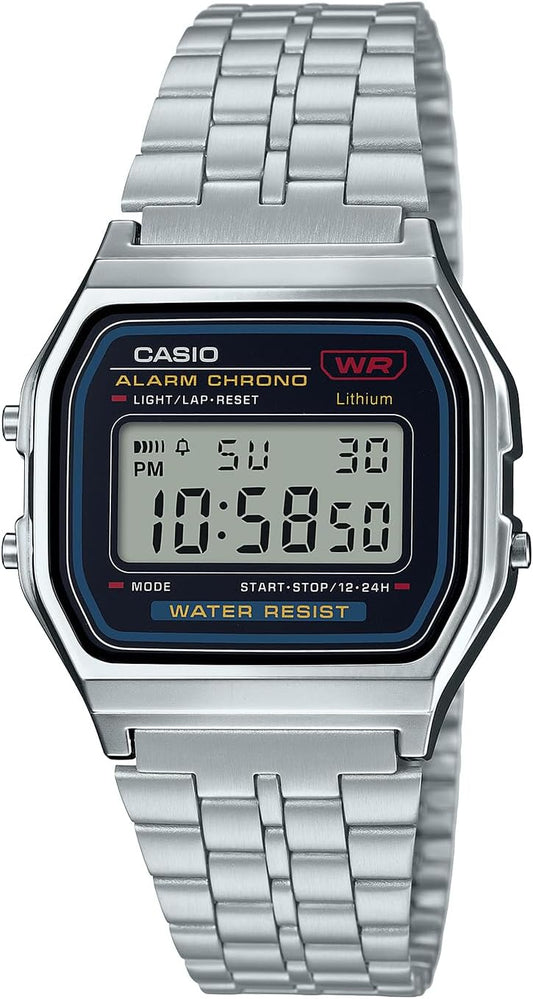 Casio Watch, Collection, Digital Metal, A159, Bracelet Type