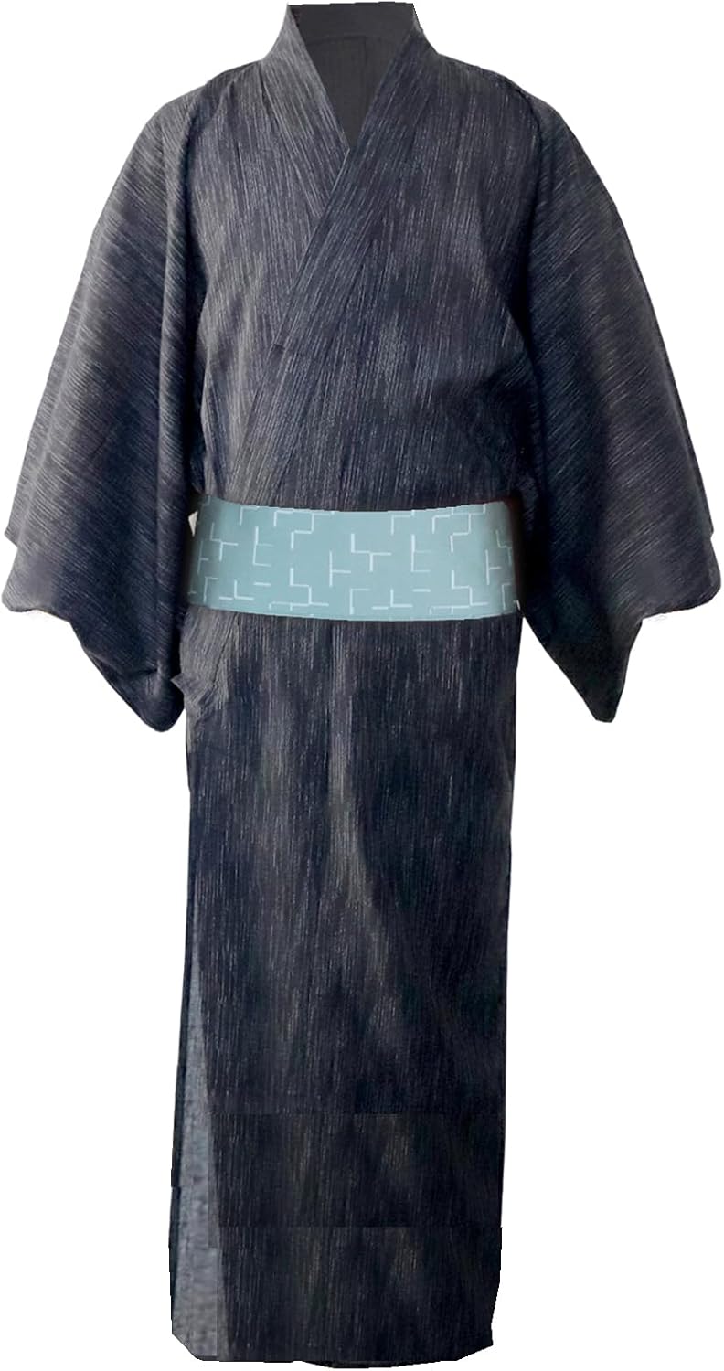 IKS Men's Yukata, Shijira, Single Item, Yukata, Plain