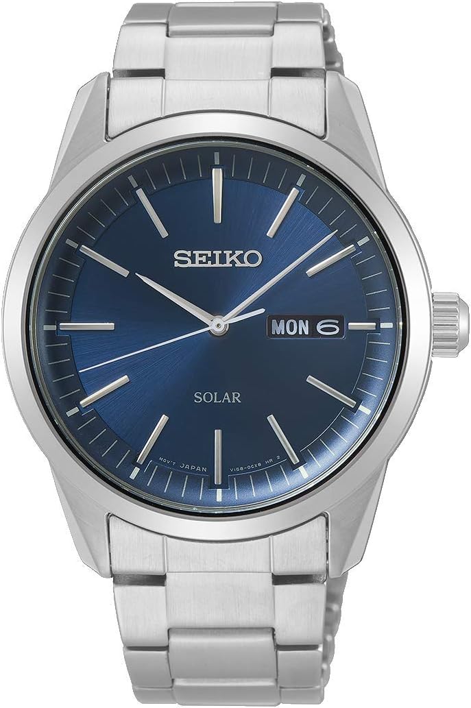 Seiko SNE525P1 Solar Watch Overseas Model, Bracelet Type