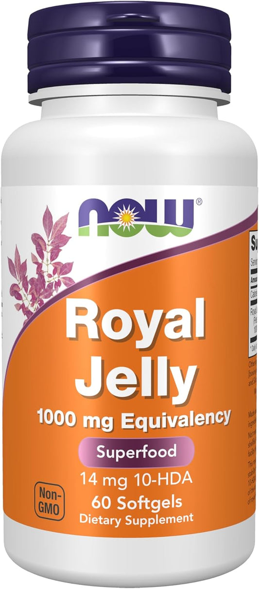 Royal Jelly (33.8 fl oz (1,000 mg), 60 Tablets