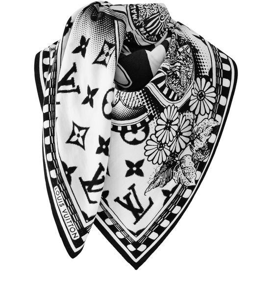 LOUIS VUITTON Malles Merveilleuses Remix Shawl - Image 1