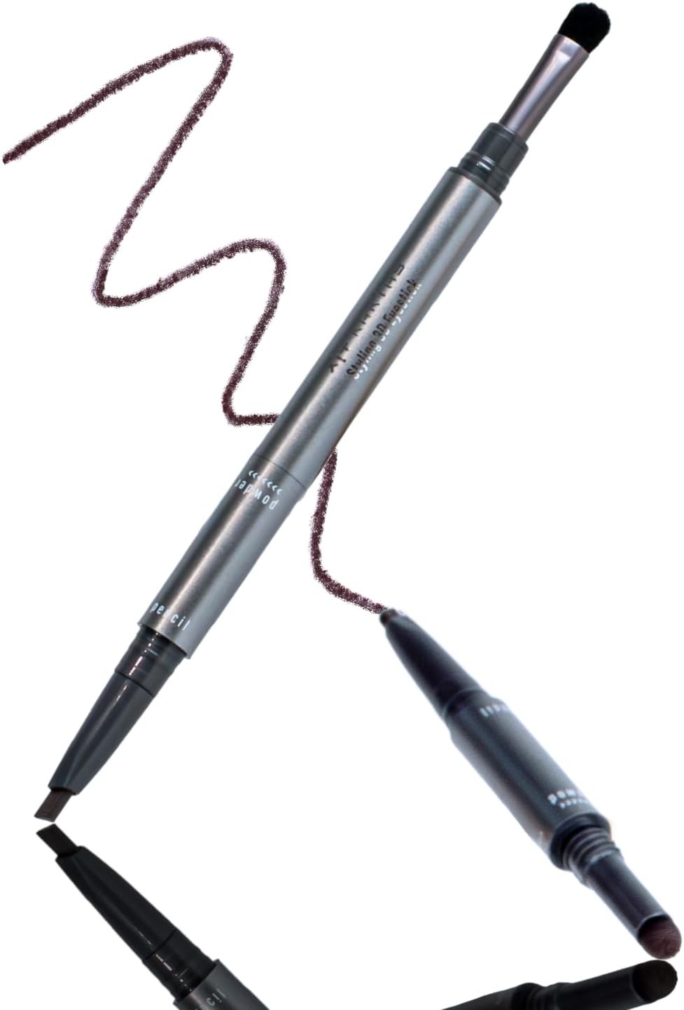 3D Eye Stick, Eyebrow, Dark Gray, Shading, Tear Bag Liner, Eye Line, Brush, Eyebrow, Nose Shadow, Men's Eye Impression 1 Piece