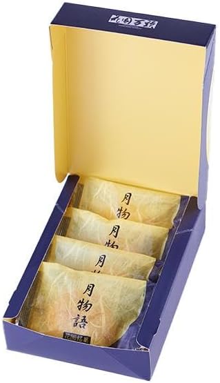 Present Japanese Confectionery Gift Founded in 1825, Tokyo Shinjuku Representative Sweet Hanazono Mandai, Tsuki Monogatari 4 pieces