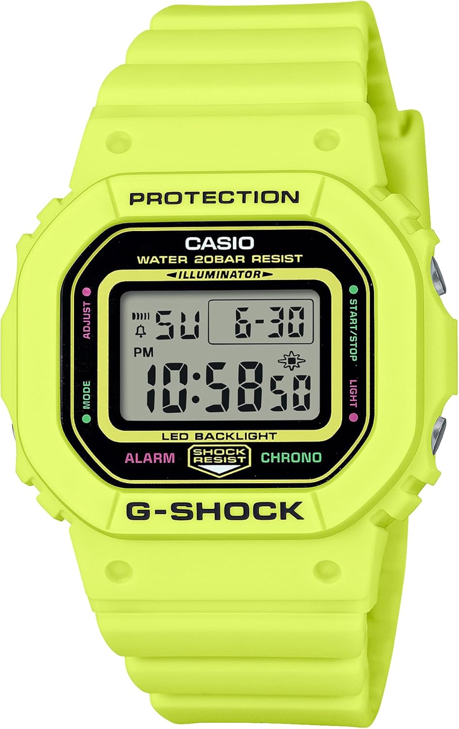 Casio GMD-S5600EP-9JF Women's Watch, Yellow, Limited Model: ENERGY PACK (Yellow), sports