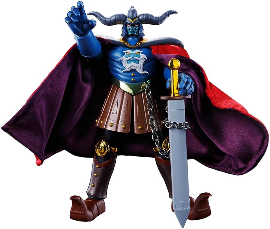 Soul of Chogokin Mazinger Z vs. Dark Daishogun GX-110 Dark Daishogun, Approx. 8.3 inches (210 mm), ABS & Die-Cast & POM & Fabric, Pre-painted Action Figure