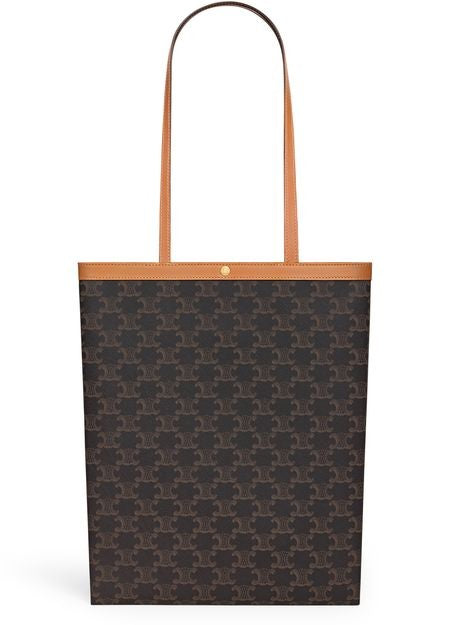 CELINE Medium flat shopper in Triomphe canvas - Image 1