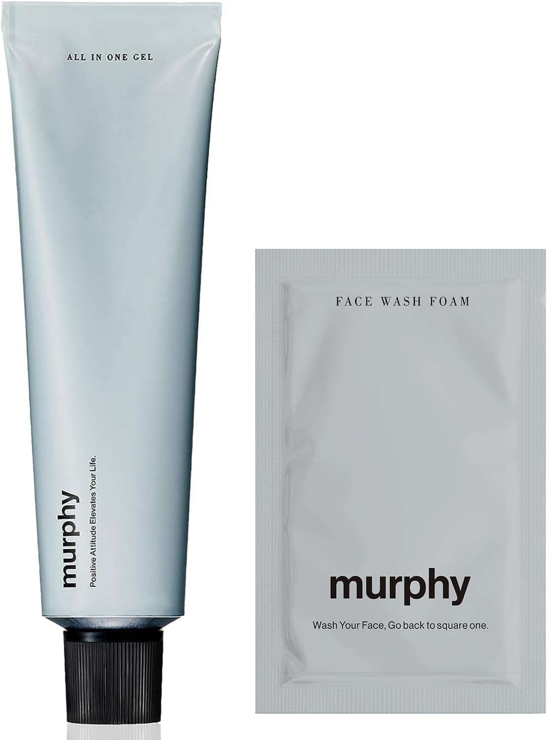 murphy Murphy | All in One Gel (Includes Gel Facial Sample), Men's Lotion, Serum, Milky Lotion, Cream, After Shave Lotion, Stains, Wrinkles, Acne, Sensitive Skin, Moisturizing, No Additives, Quasi