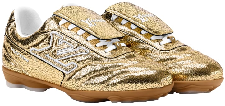 LOUIS VUITTON FOOTPRINT METALLIC GOLD