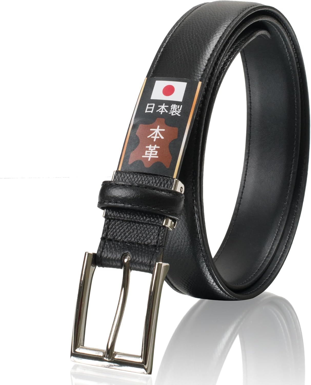 Himeji Smooth Leather, Genuine Leather, Cowhide Leather, Men's, Made in Japan, Suit, Jeans, Business, Casual, One Size Fits Most, Brand, Stylish, Japanese Artisans