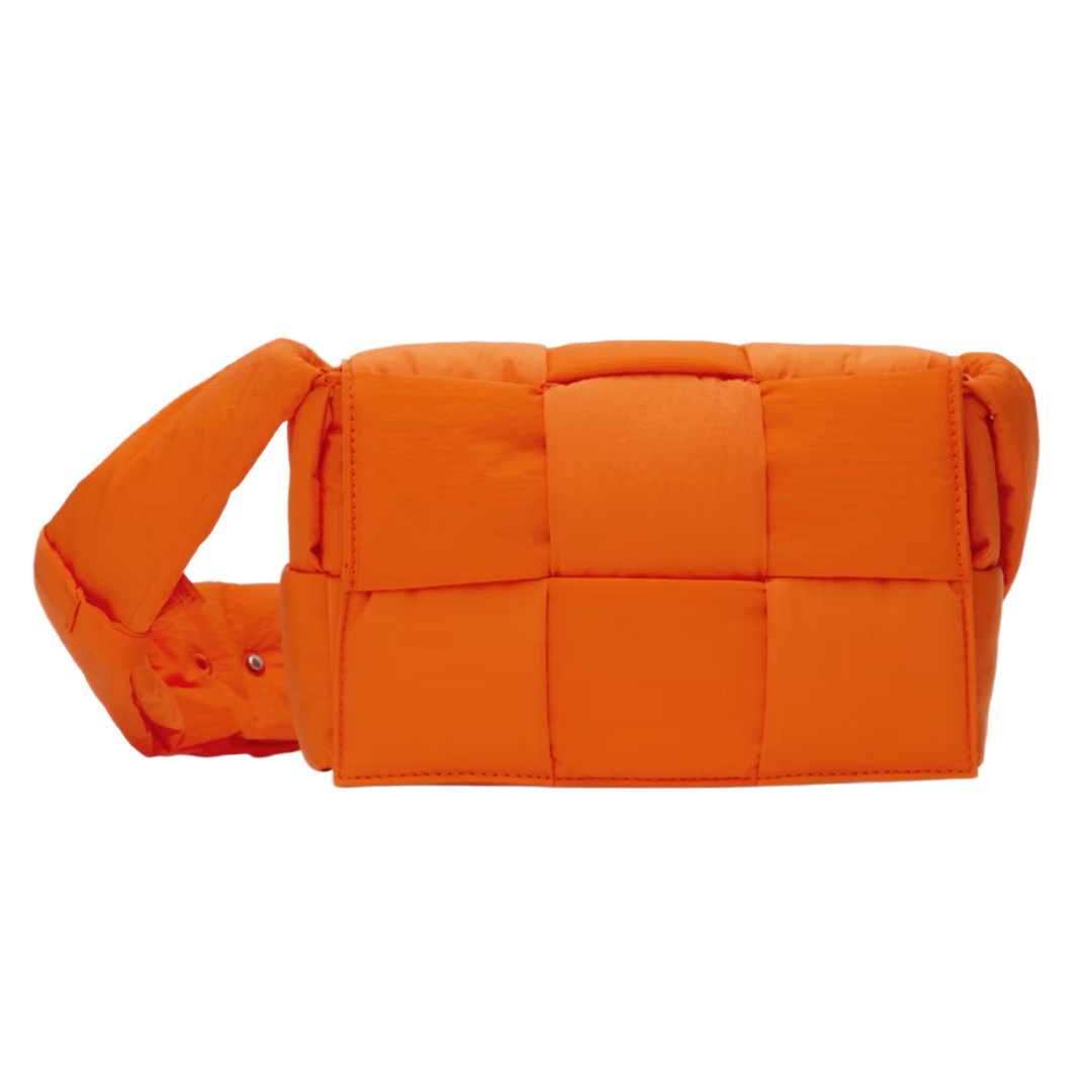 BOTTEGA VENETA 'ORANGE' PADDED CASSETTE BAG