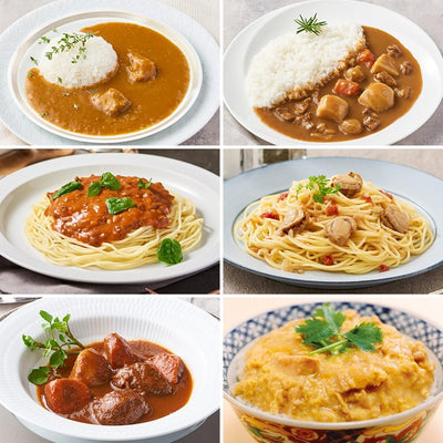 SONOKO Mother's Day Gift Retort Serving Dishes Assorted Side Dishes (Low Fat) Room Temperature Retort Set