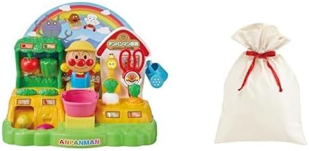 AGATSUMA Flirty! Go ahead! Newly Taken Anpanman Farm (Japan Toy Prize 2024 Common Toy Division Excellence Award) (Recommended Age: 3 years and up) + Christmas Wrapping Bag Set KM