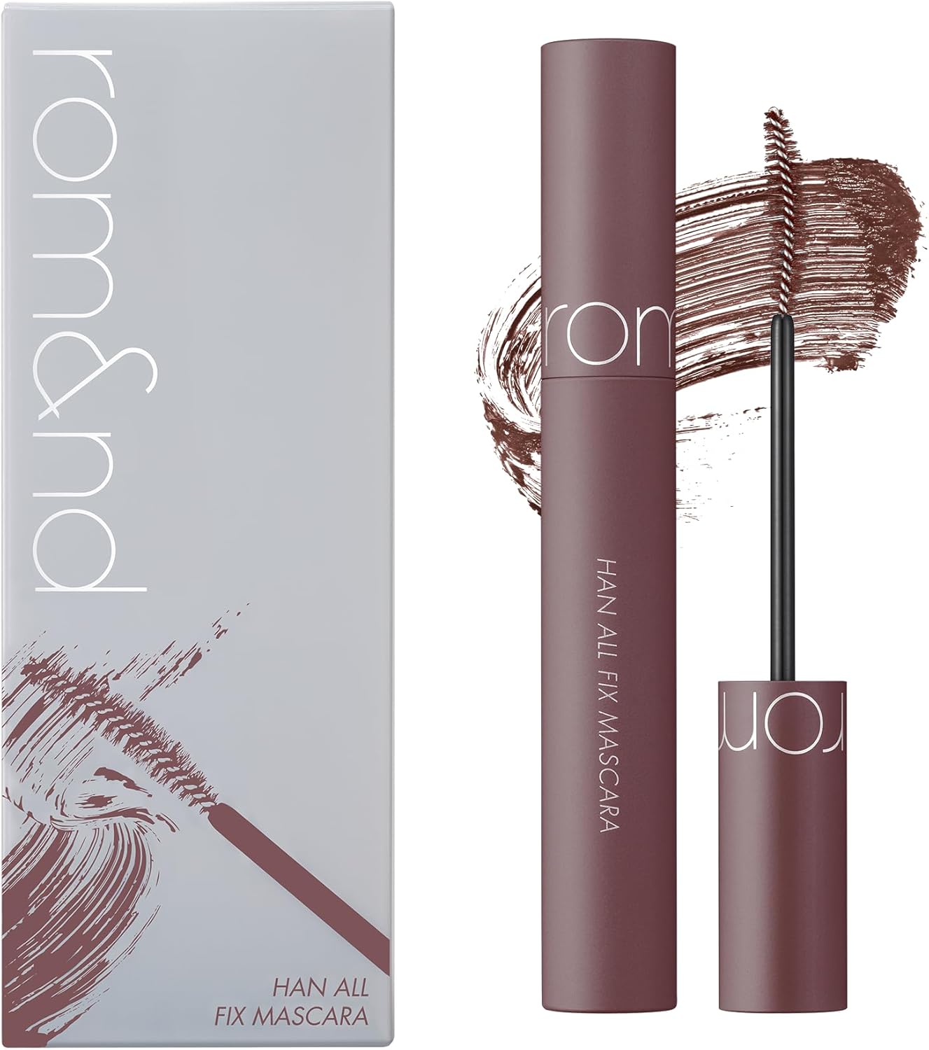 rom&nd HA Fix Mascara L04, Plum Brown, 0.2 oz (7 g)