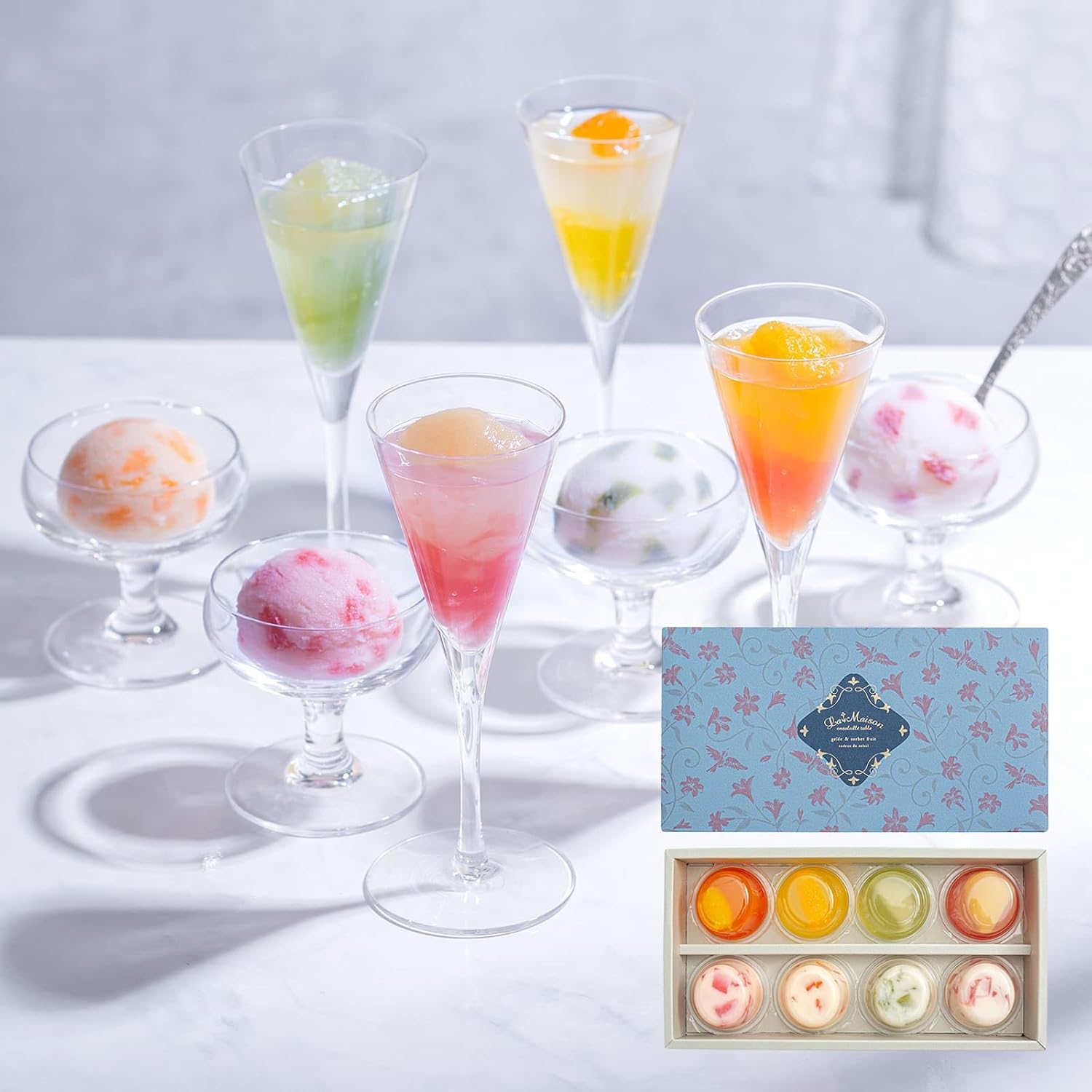 La Maison Confectionery Jello & Sorbet Fui Assorted (Pack of 8)