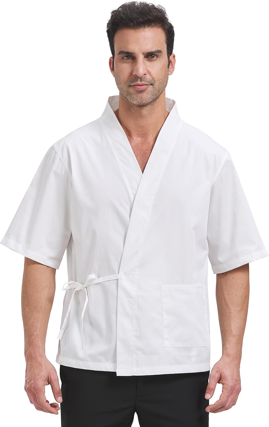 Nanxson CFM0074 Cook Clothes, Cooking Clothes, Work Clothes, Work Clothes, Sushi, Men's, Itamae, Artisans, Izakaya, Japanese Style, Printed Pattern, Ladies, Unisex, Hotel, Ryokan