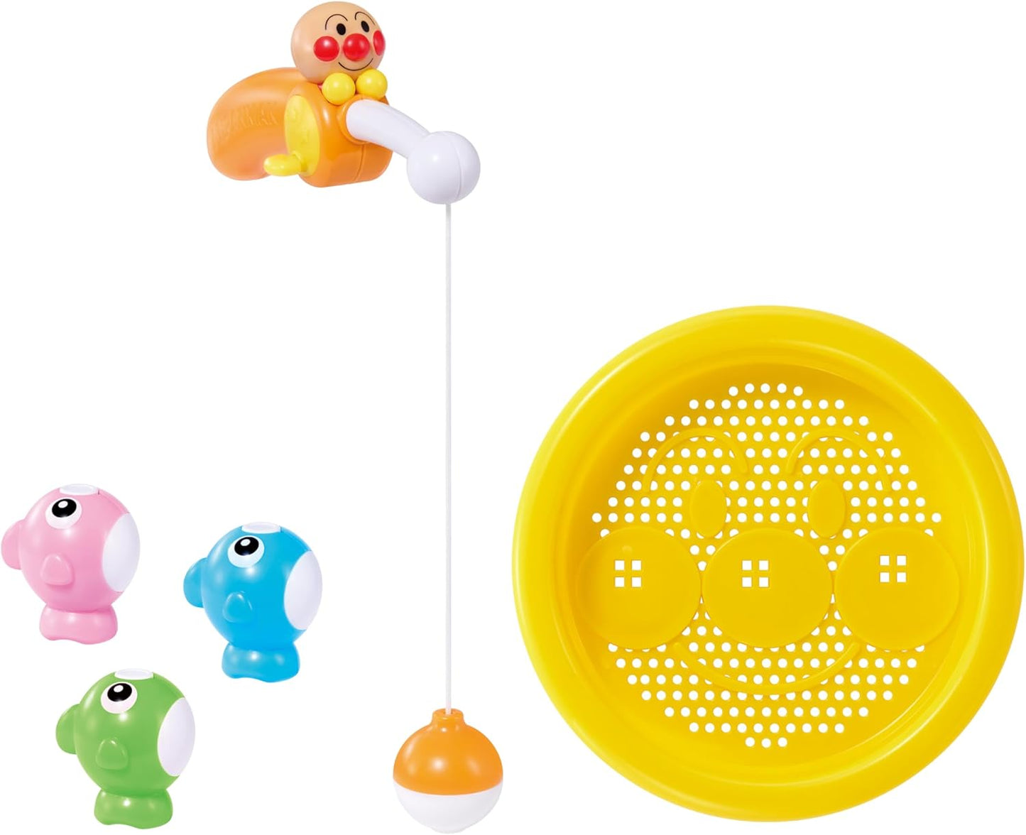 Agatsuma (AGATSUMA) Anpanman Fits in the Bath! Fish Fishing (Suitable for ages 3 and up)