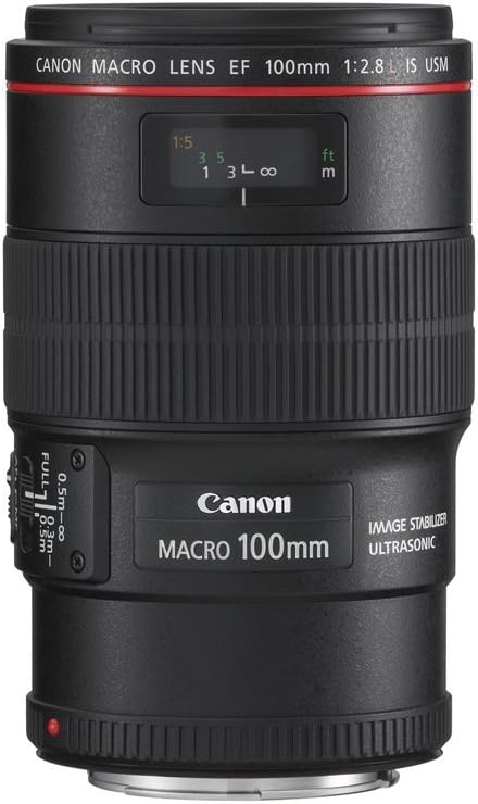 Canon EF 100mm f/2.8L Macro IS USM SLR Macro lens Black