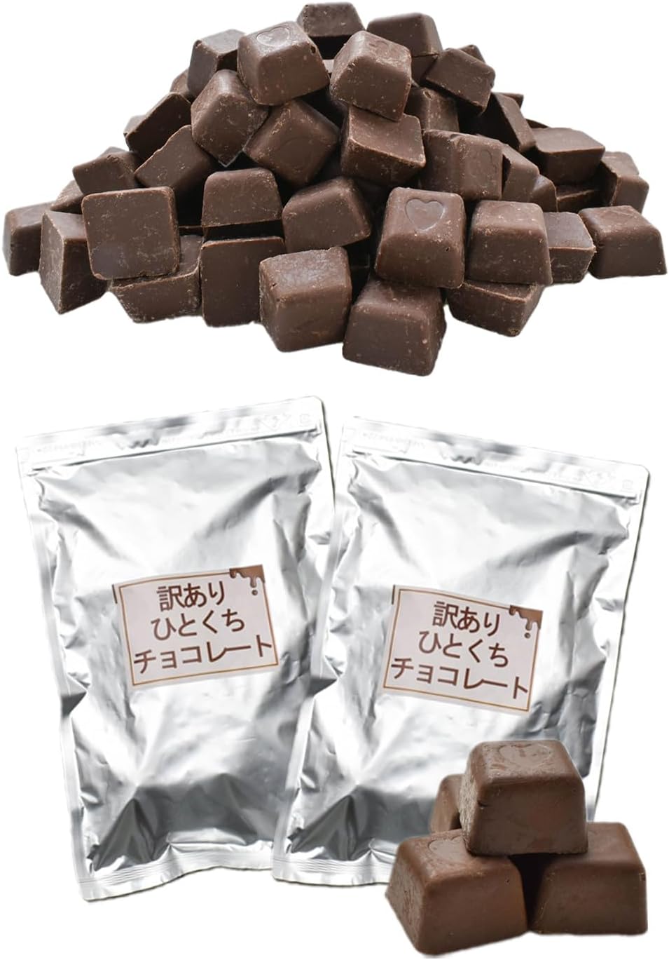Chocolate Milk, 2.2 lbs (1 kg), 17.6 oz (500 g) x 2 Bags)