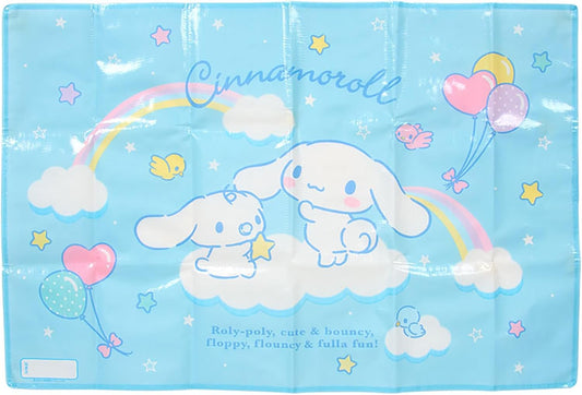 Sanrio (SANRIO) Cinnamoroll PP Leisure Sheet One-Person Size with Storage Bag and Name Space for Outings and Picnics 604194