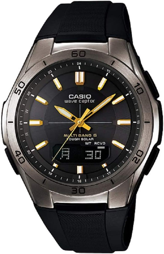 CASIO WAVE CEPTOR (WVA-M640B-1A2JF) 6 MULTI BANDS SOLAR MEN'S WATCH JAPANESE MODEL 2014 JULY RELEASED